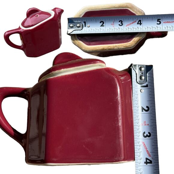 Hall Pottery Elongated Tea pot Planter - Picture 8 of 8